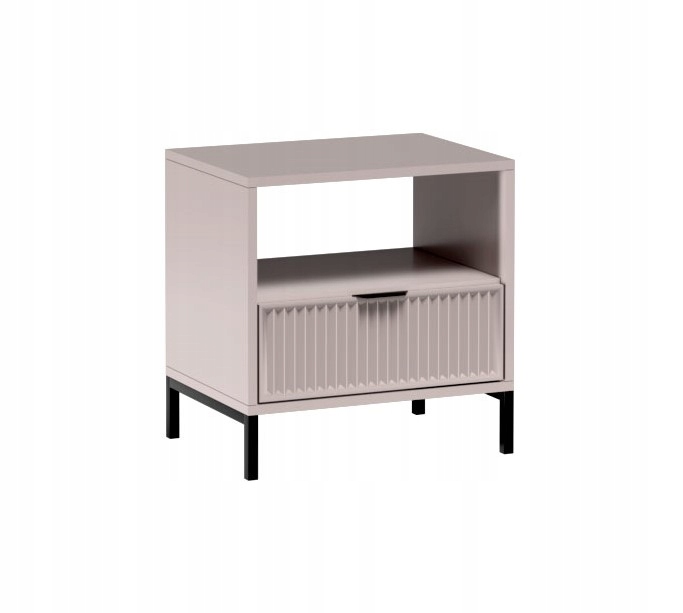 Stylová moderní Noční Stolek Malaga LS-7 do ložnice s nožičkami