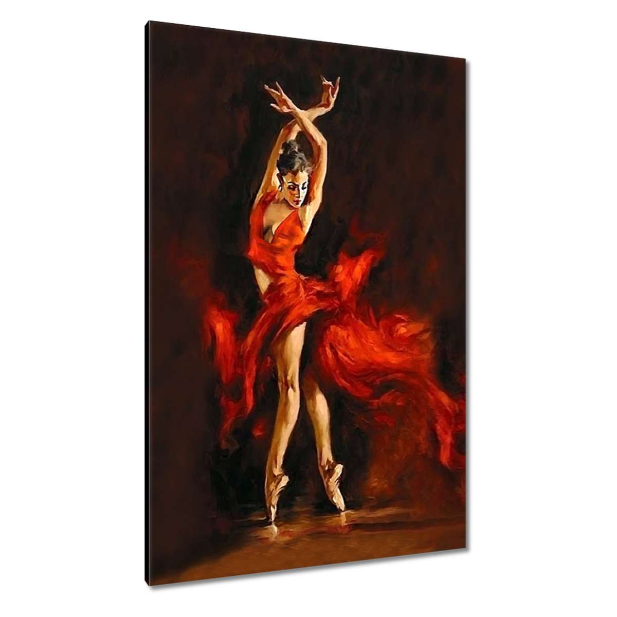 Obrazy 80x120 Vášnivý tanec Žena