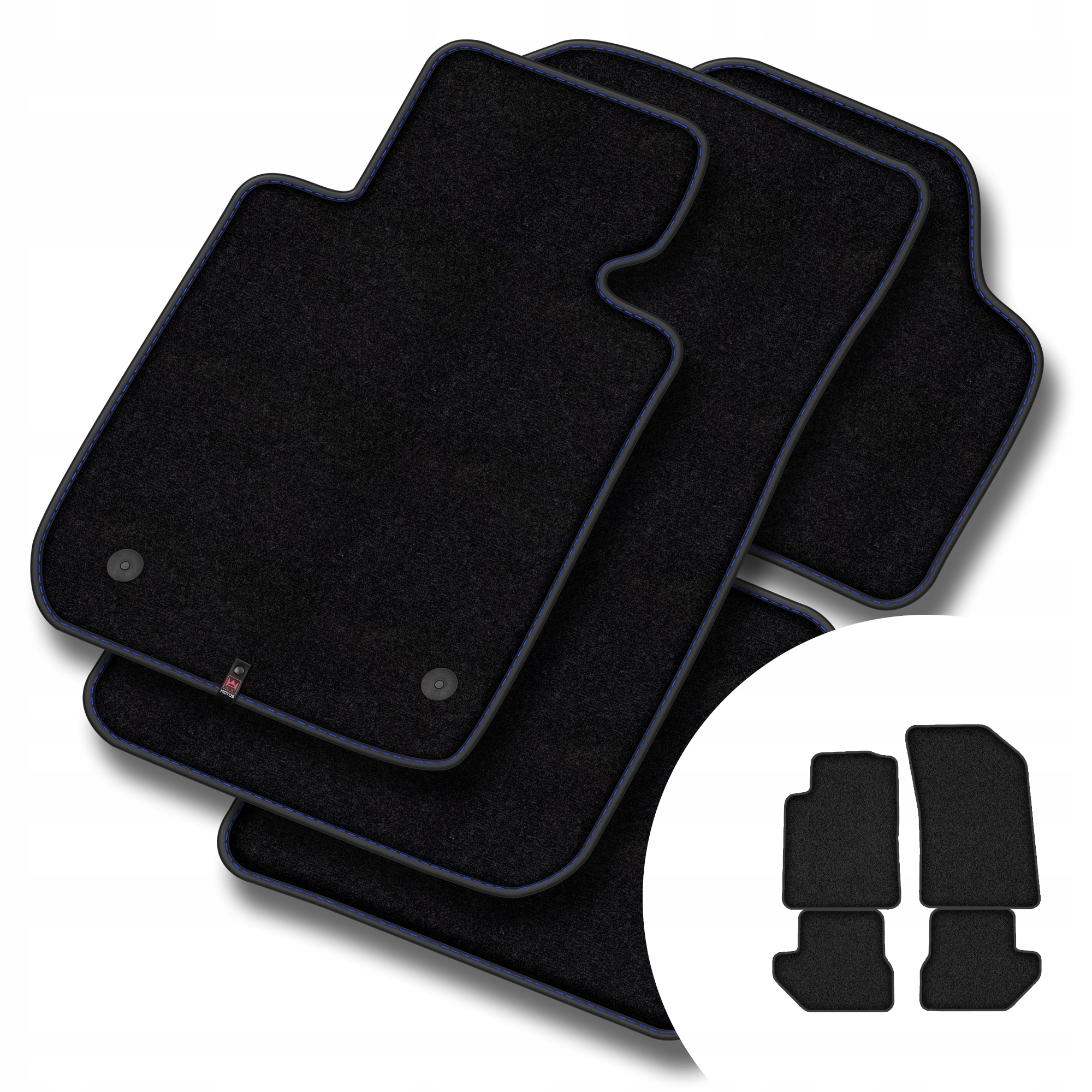 Velurové koberce Premium pro Citroen C3 Pluriel 2003-2010