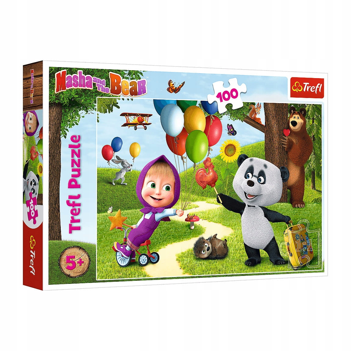 

Trefl Puzzle Masza i Przyjaciele 100 el. 16370