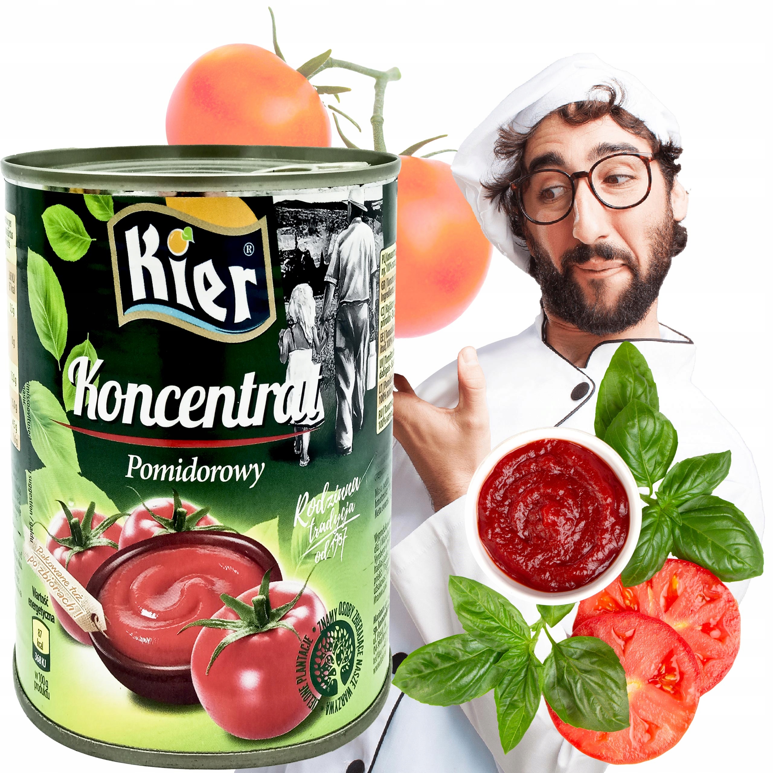 Levně Rajčatový koncentrát 4,5 kg Kier