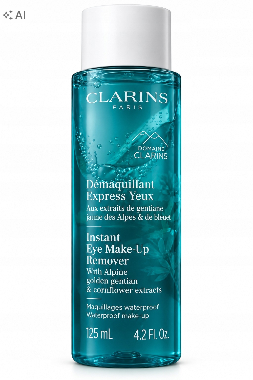 Clarins Instant Eye Make-Up Remover Dvoufázový odličovací přípravek 125 ml