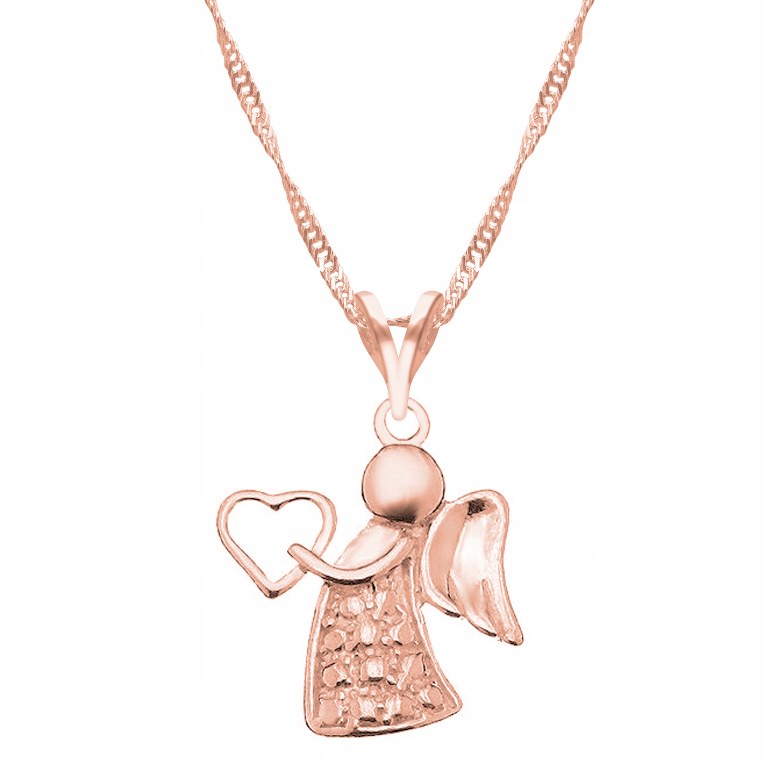 Řetízek zlatý náhrdelník 925 Anděl Andílek Angel