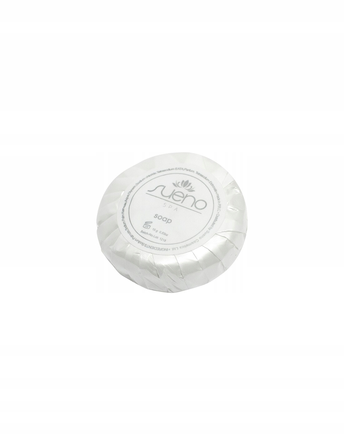

Kosmetyki hotelowe Sueno Spa Mydełko 15g 100 szt