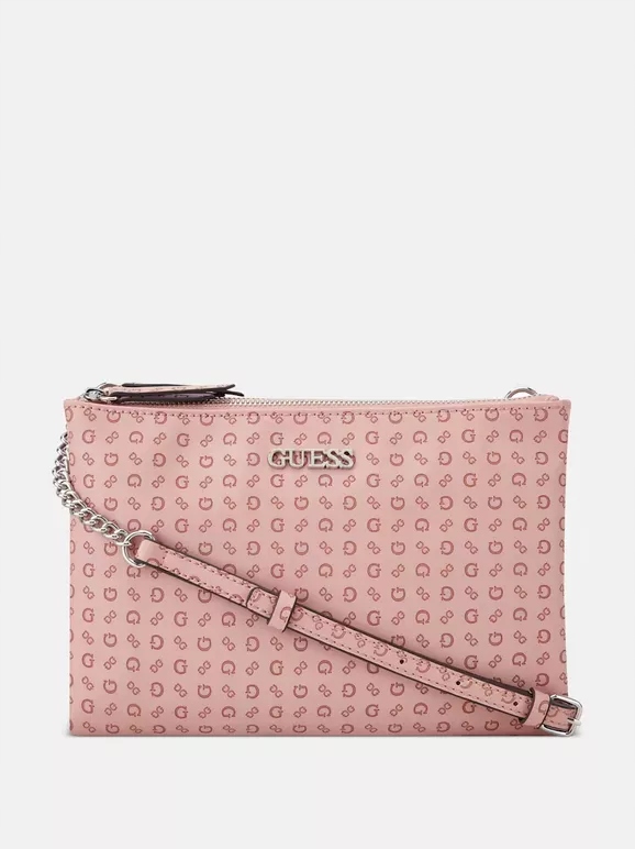 Guess dámská kabelka, crossbody Tidewood růžová