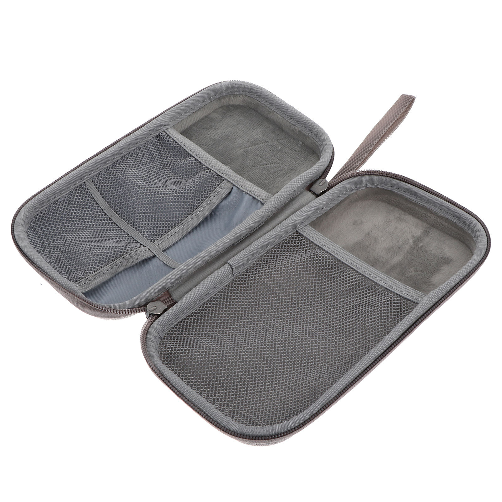 ORGANIZER NA POWERBANK PRZYJAZNY W PODRÓŻY Z KIESZENIĄ NA SŁUCHAWKI I AKCESORIA CYFROWE