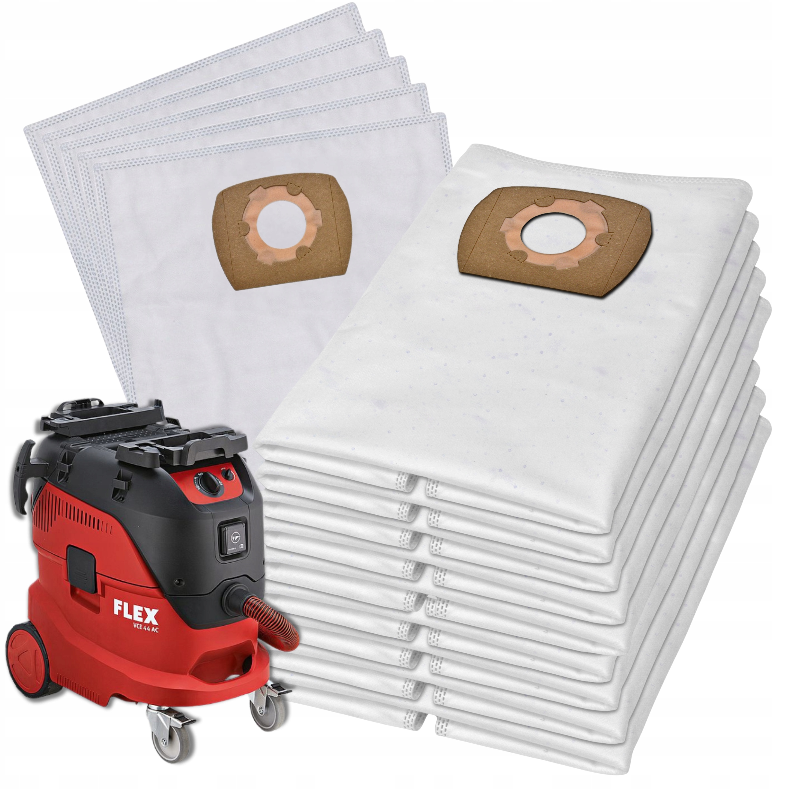10 Worki syntetyczne do odkurzacza Flex Vce 33 Vce 44 S 44 L Ac VCE33 VCE44