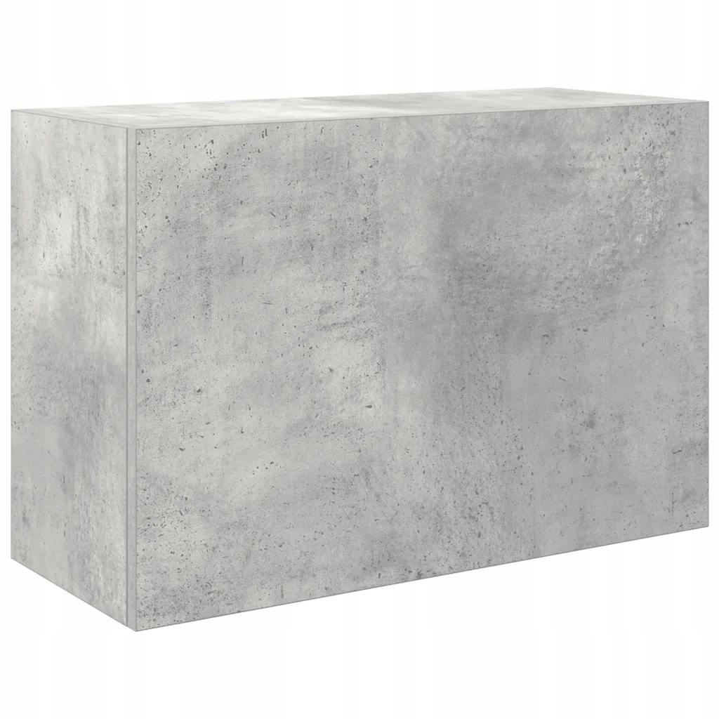 Koupelnová nástěnná skříňka 60x25x40 cm, šedá, betonu, materiál dřevopoch