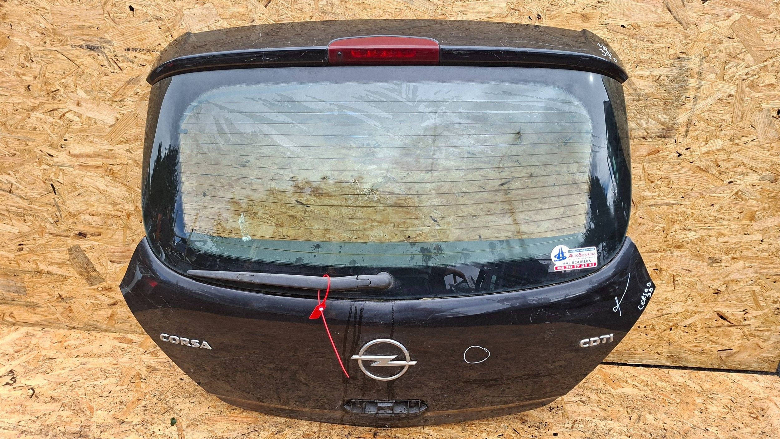 trunk door boot OPEL CORSA D 3D 2006-2014
