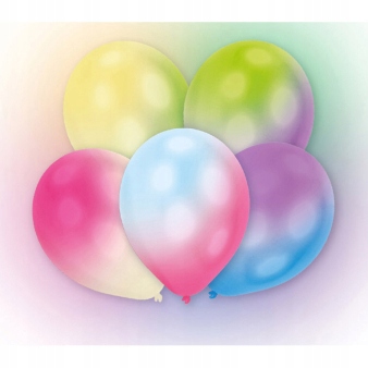 Balony Led 5 szt. mix zmieniajacych sie kolorow