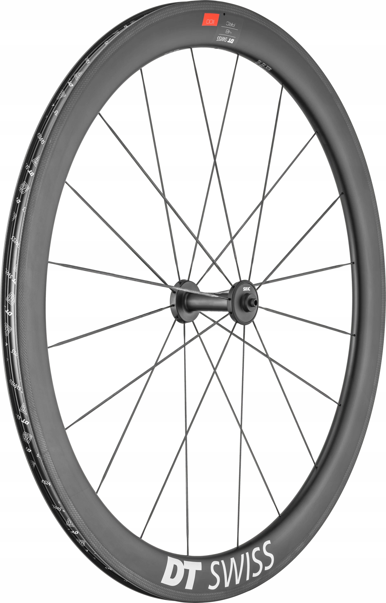Dt Swiss Vyplétané Kolo Arc 1100 Dicut 48 28", Carbon, N. D. , 100/ 5 Mm