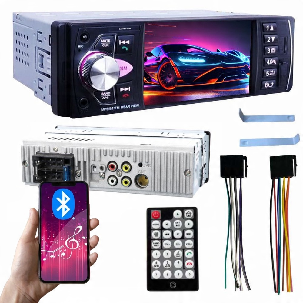 

Radio Samochodowe Bluetooth Manta 1-DIN 4x50W Usb