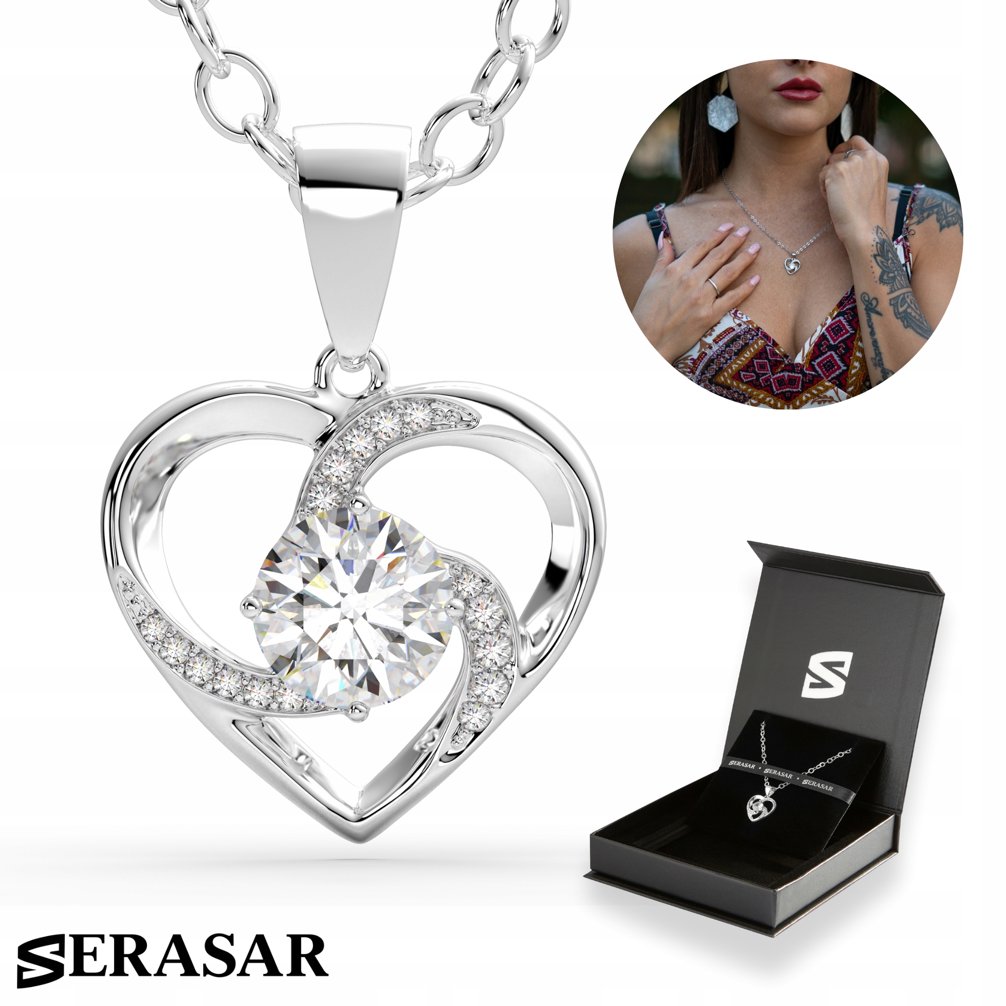 Stříbrný náhrdelník [Emotion] Stříbro