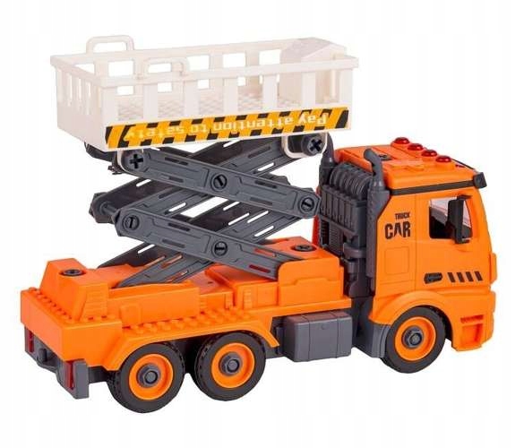 POJAZD DO SKRĘCANIA DŹWIG TIR ŚWIATŁO - SMILY PLAY Marka Smily Play