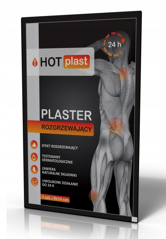 

Hot Plast Plaster rozgrzewający 1 sztuka 9x14cm