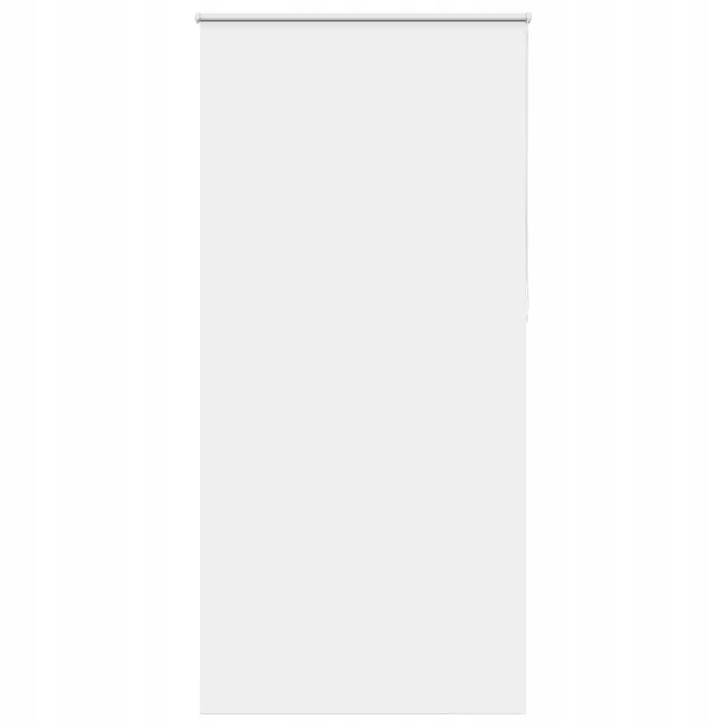vidaXL Roleta zatemňovací bílá 90x230 cm šířka látky 85,7 cm polyester