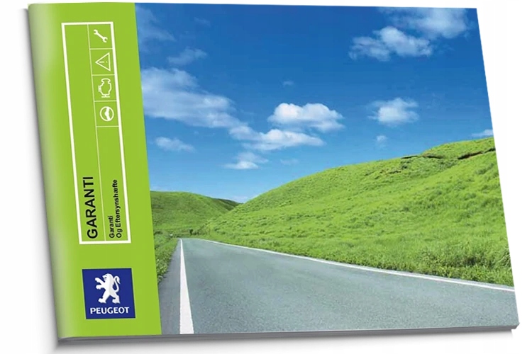 Peugeot Датська Сервісна Книга 2005-2009
