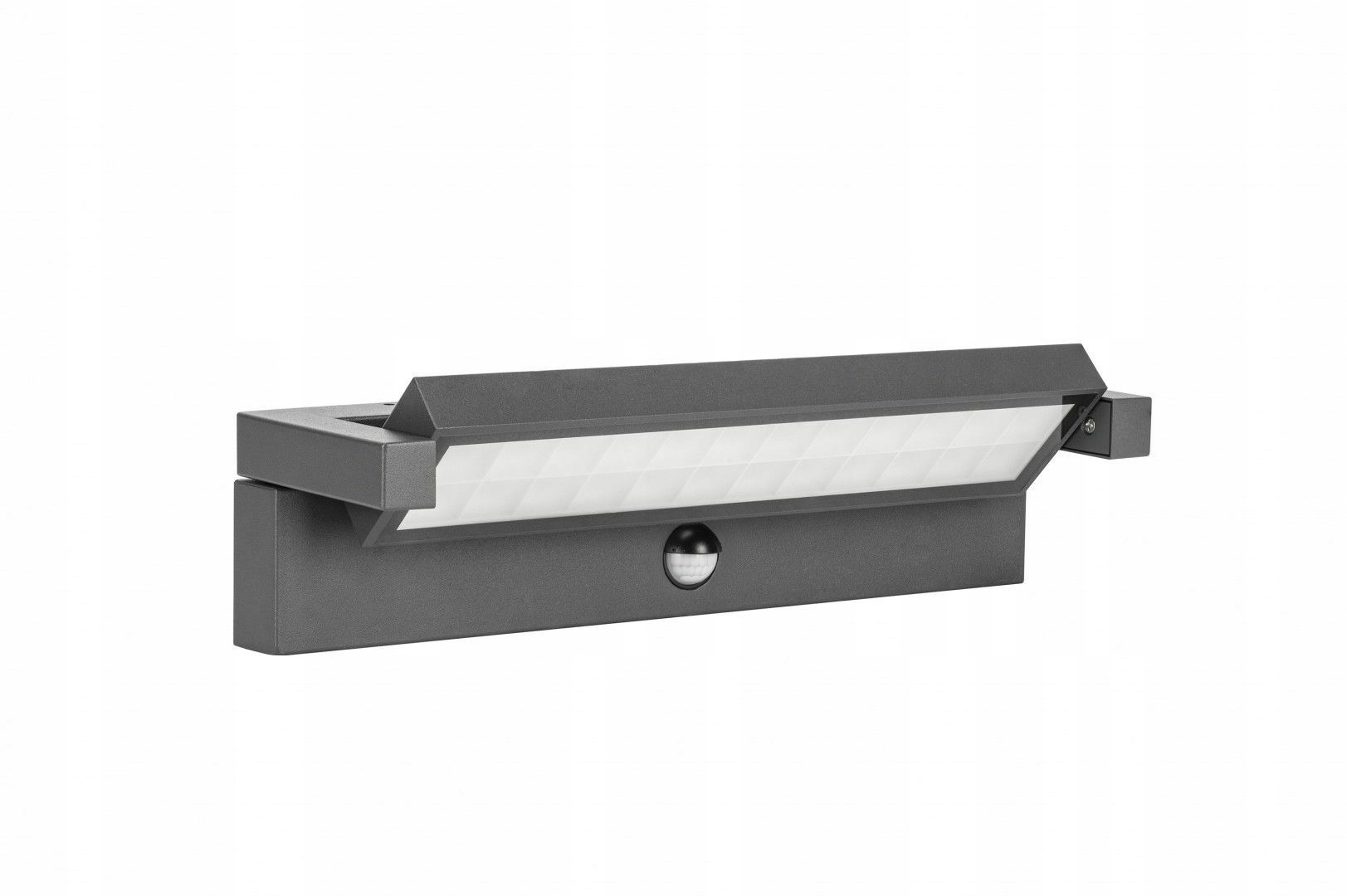 Kinkiet zewnętrzny z czujnikiem ruchu Led 27W lampa nad garaż Antracyt IP65