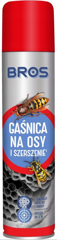 

Bros Gaśnica Na Osy I Szerszenie 300ml Spray Owady