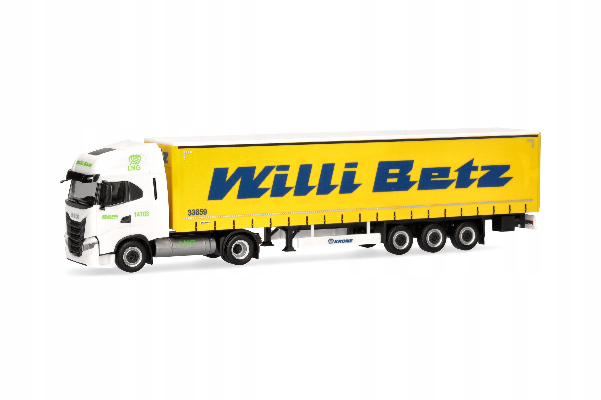 Herpa 317931 Iveco S-Way Lng Willi Betz