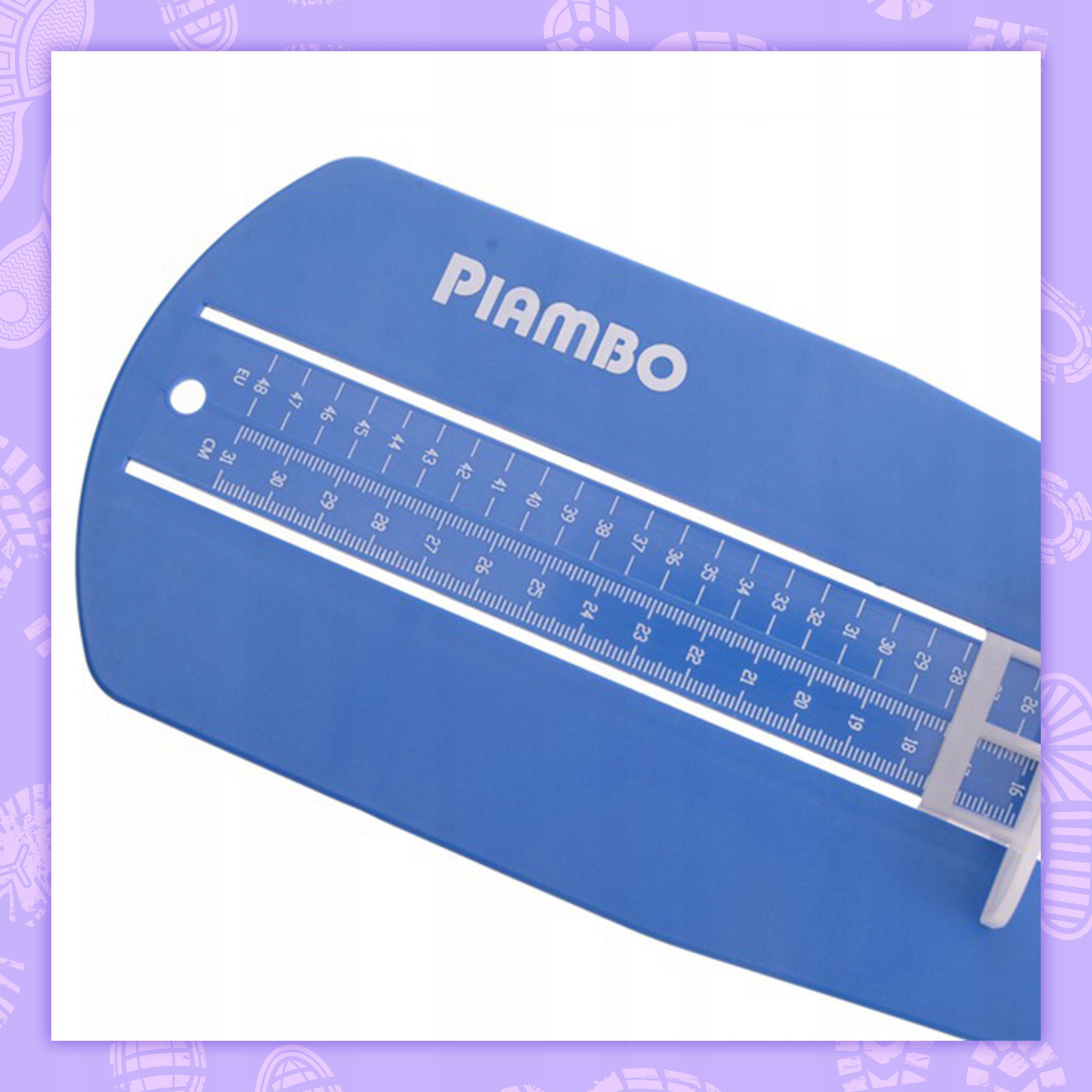 MIARKA DO POMIARU DŁUGOŚCI STÓP CM BUTÓW EU PIAMBO Kod producenta 0497