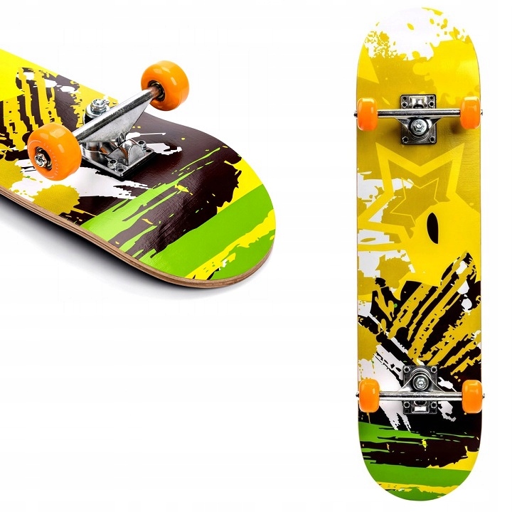 

Deskorolka Klasyczna Skateboard Solidna 100 kg