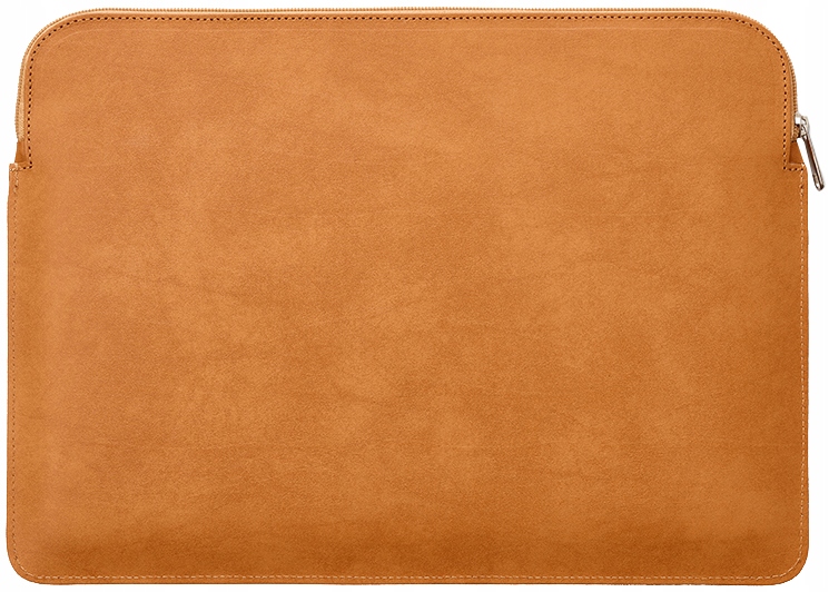 BALTAN Etui skórzane z zamkiem do MacBooka Pro 14" M4 brązowe — 7