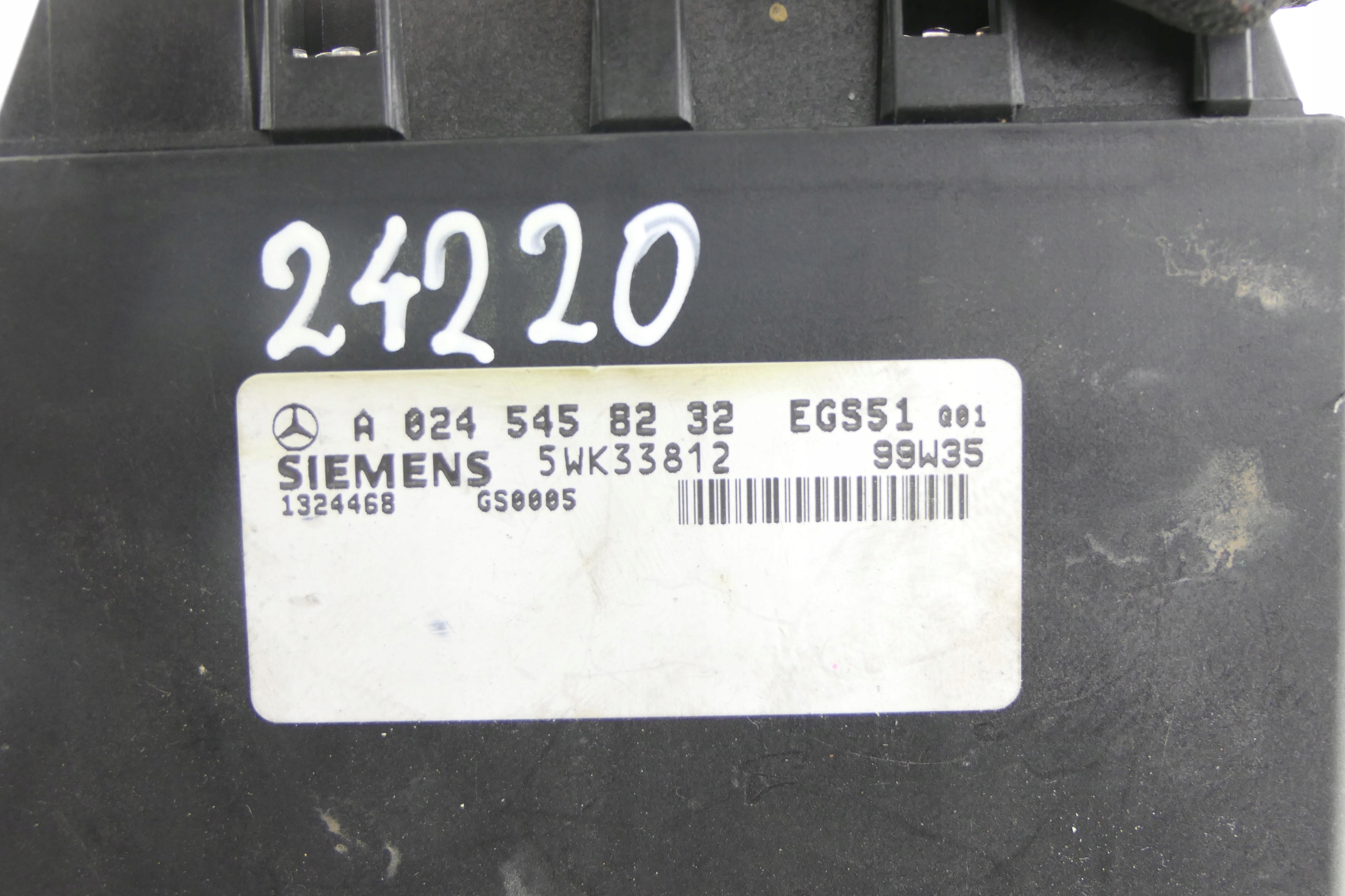 unité de commande électronique uce boîte de vitesses MERCEDES W210 A0245458232