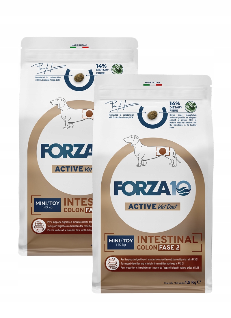 Forza10 Intestinal Colon Fase 2 Mini & Toy pro psa 2 x 1,5 kg
