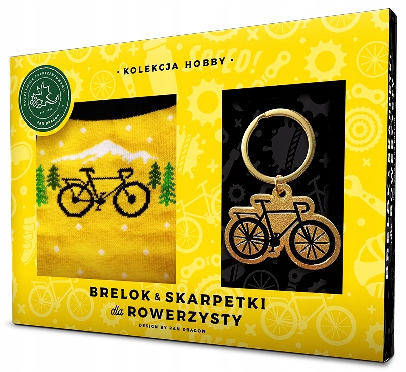 

Skarpetki+Brelok Rower na Dzień Chłopaka