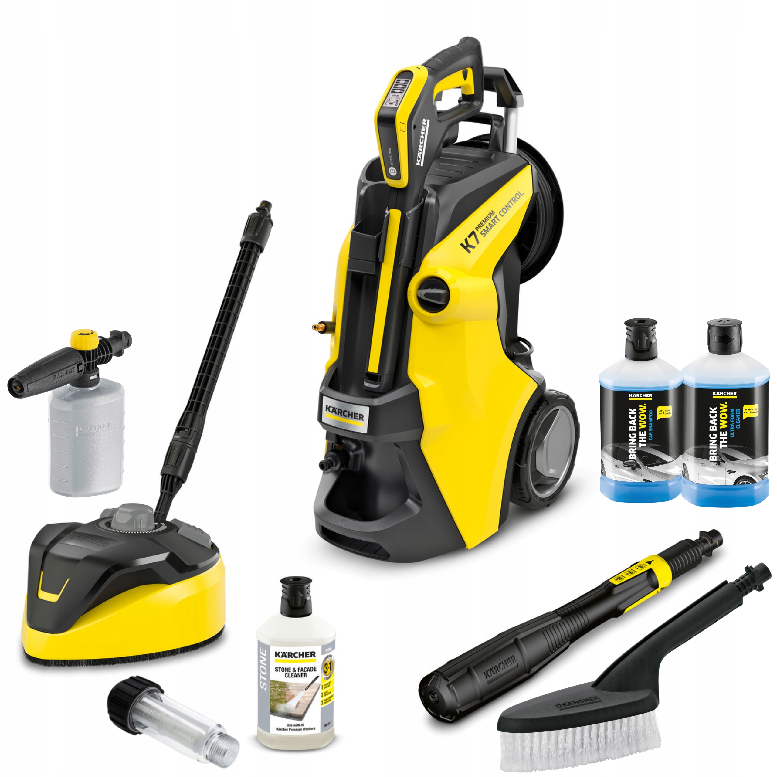 Myjka ciśnieniowa Karcher K7 180bar przystawka do kostki +zestaw akcesoriów