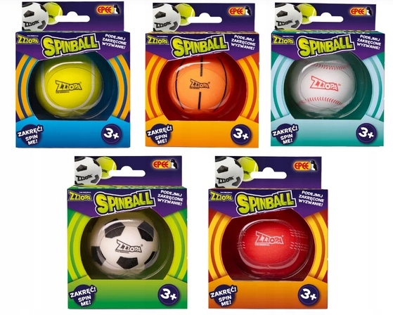 

Zzzopa Spinball Zakręcona Zabawa Piłka Sport