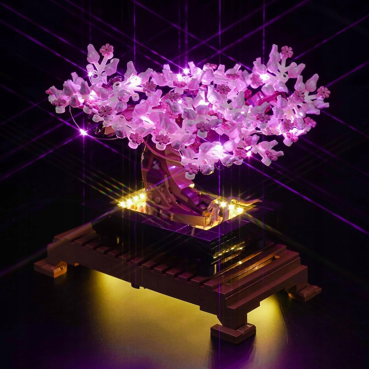 Oświetlenie Led do Lego 10281 Drzewko Bonsai zestaw oświetleniowy świetlny