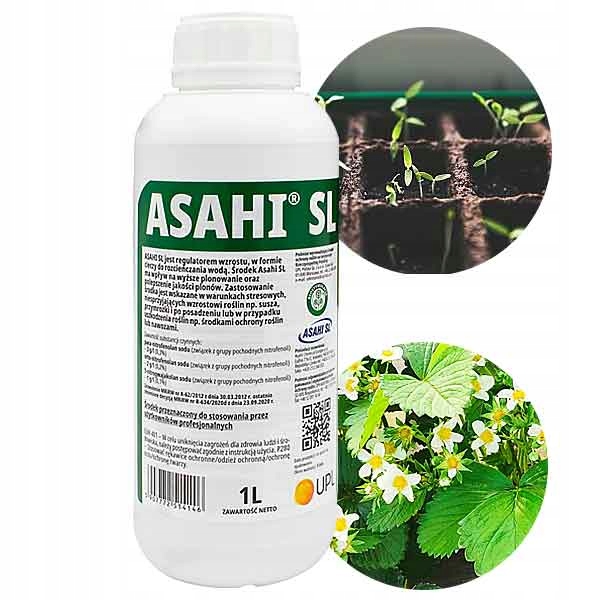 Płynny Nawóz Odżywczy Stymuluje Wzrost Regenerację Plon Upraw Asahi 1 L