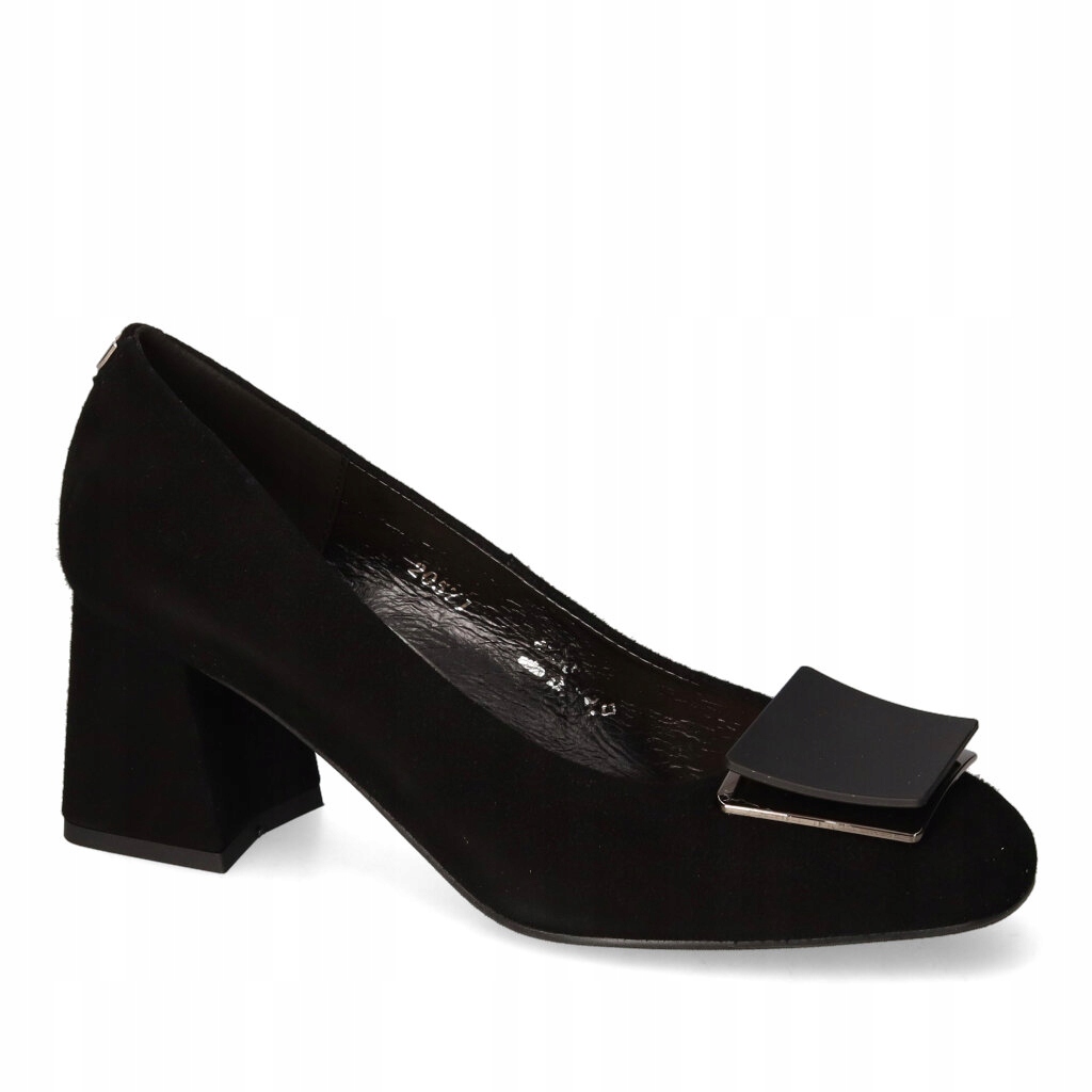Boty Sala 20571/21 Černý semiš 40
