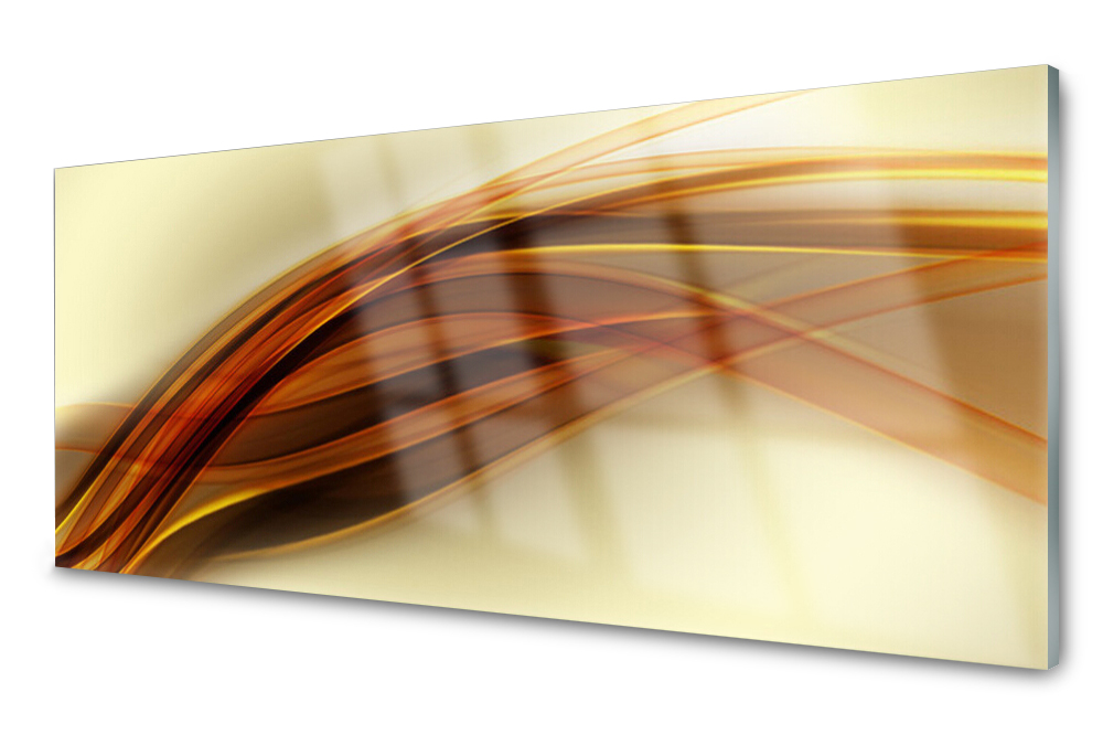 

Panel szklany do kuchni Dekor Abstrakcja 125x50