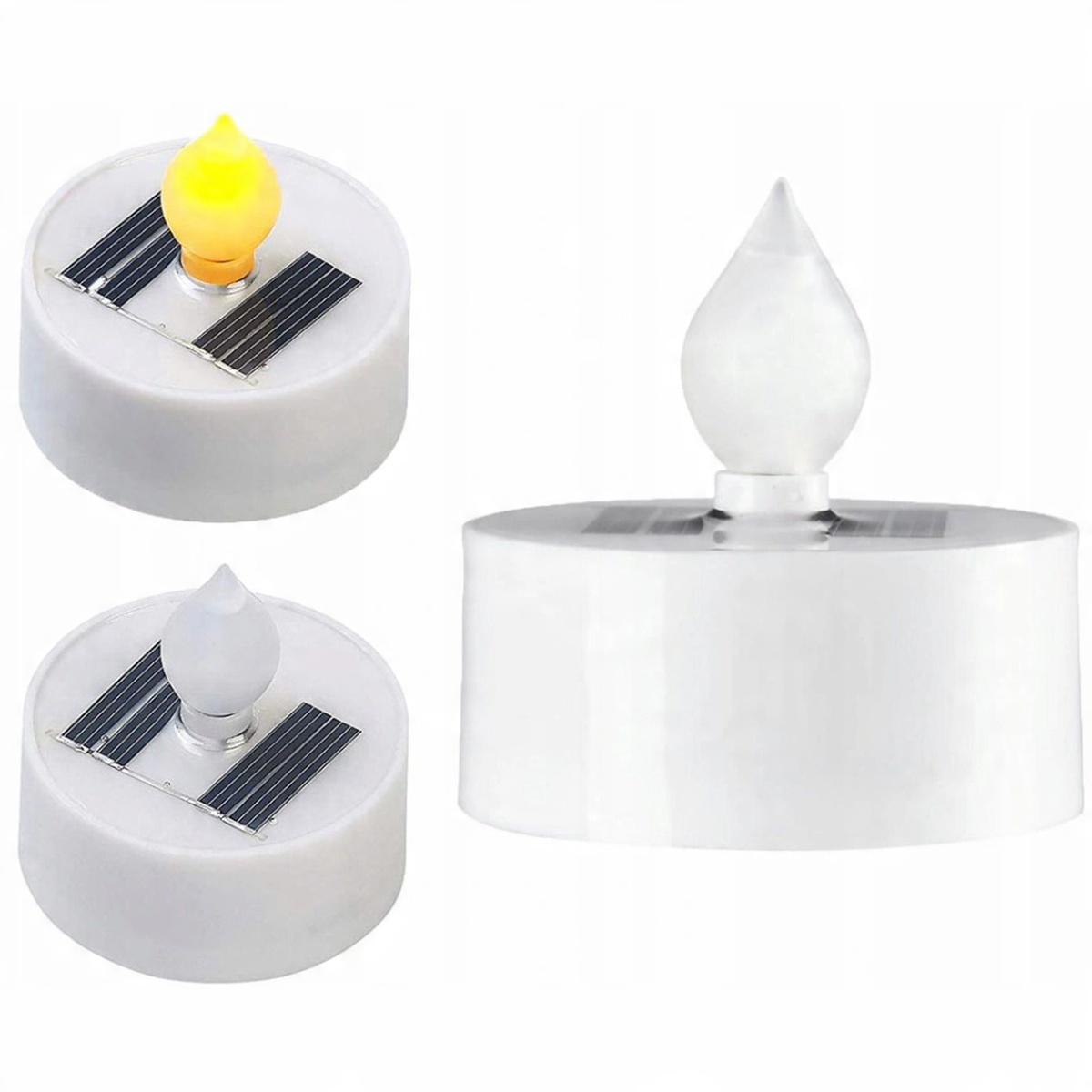 

Lampa Solarna Led Tea-Light Płomień Mała Świeczka
