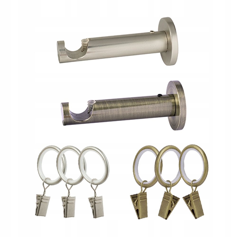 KARNISZ METALOWY POJEDYNCZY 16 mm 180 cm WZORY Długość drążka 180 cm