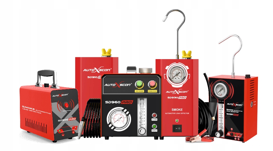 TESTER SZCZELNOŚCI SILNIKA RUR WĘŻY GENERATOR DYMU Marka AutoXscan