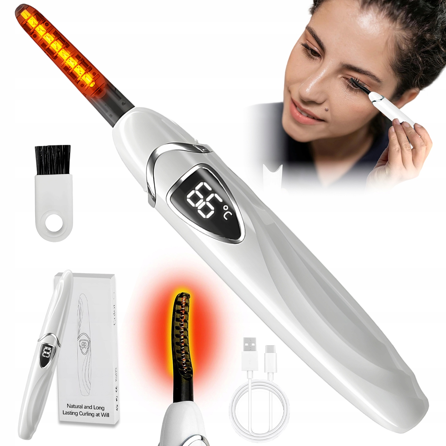 Inteligentní Elektrické Vyhřívané Řasenky Pro Rychlé Předehřívání