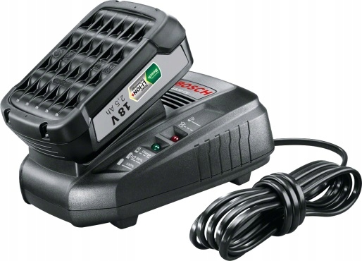 

Akumulator 18V2,5Ah i ładowarka Bosch PBA+AL1830CV