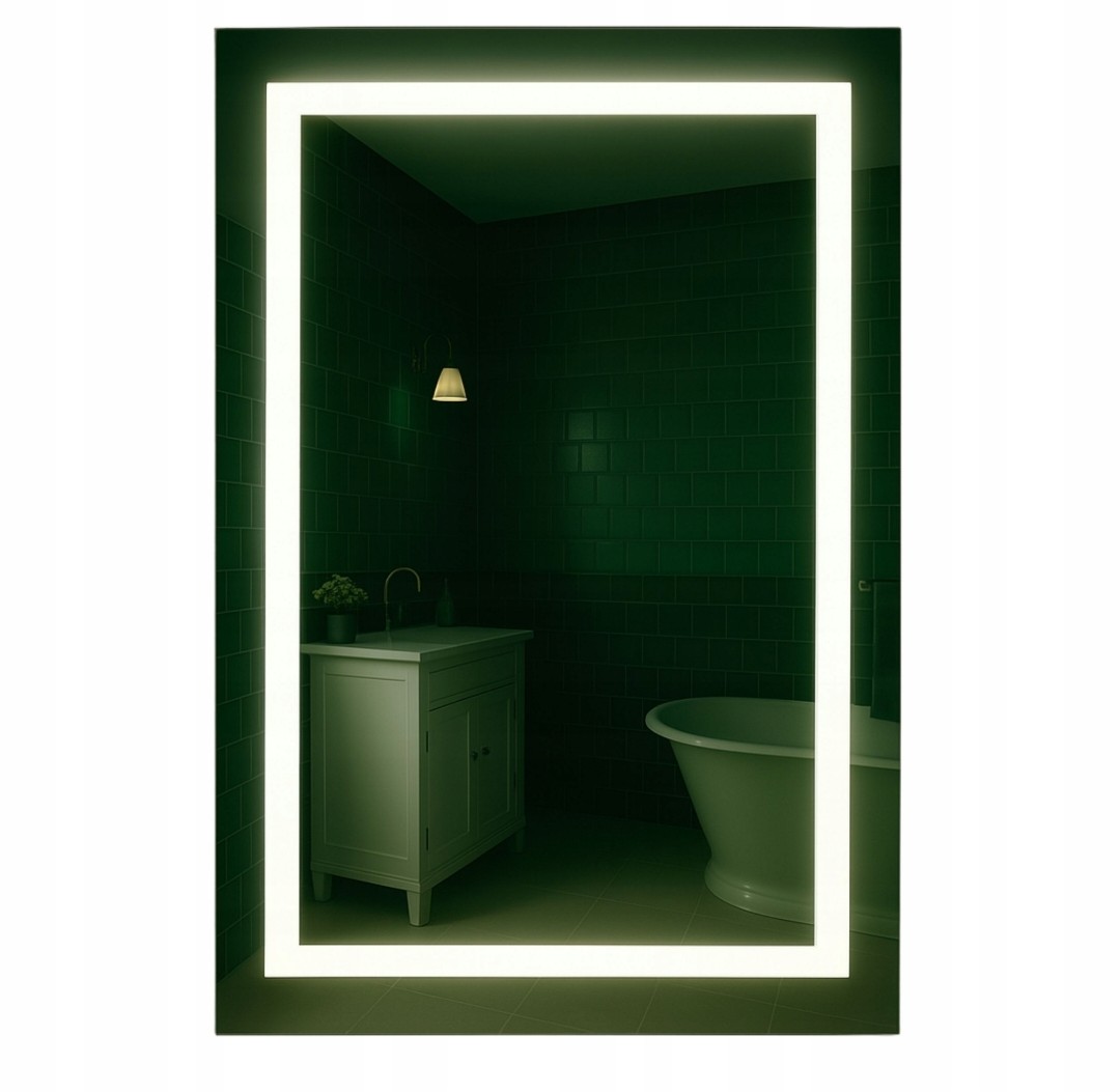 Zrcadlo 60 X 80 Led Osvětlení Bez Vypínače Luna
