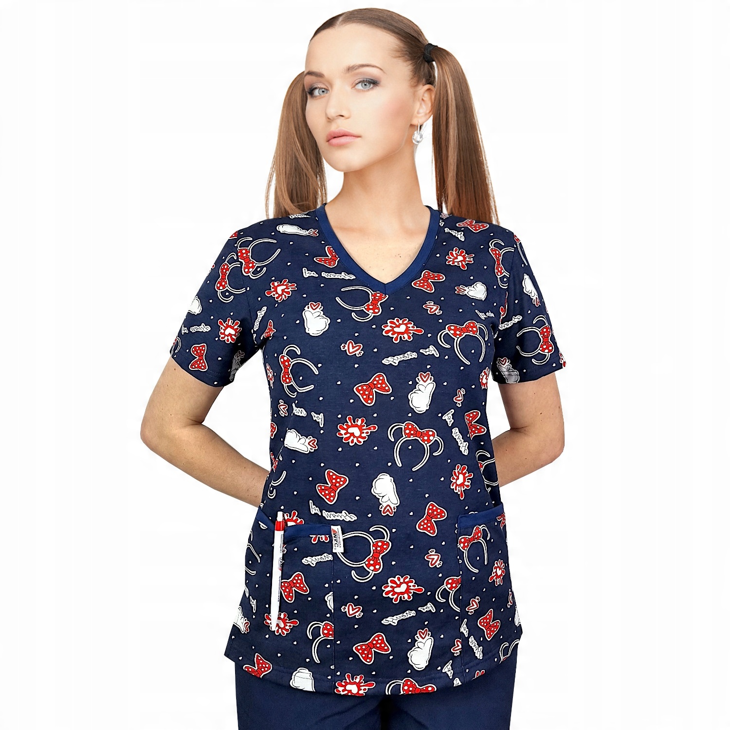 

Bluza medyczna 100% bawełna elastyczna W6 roz. XL