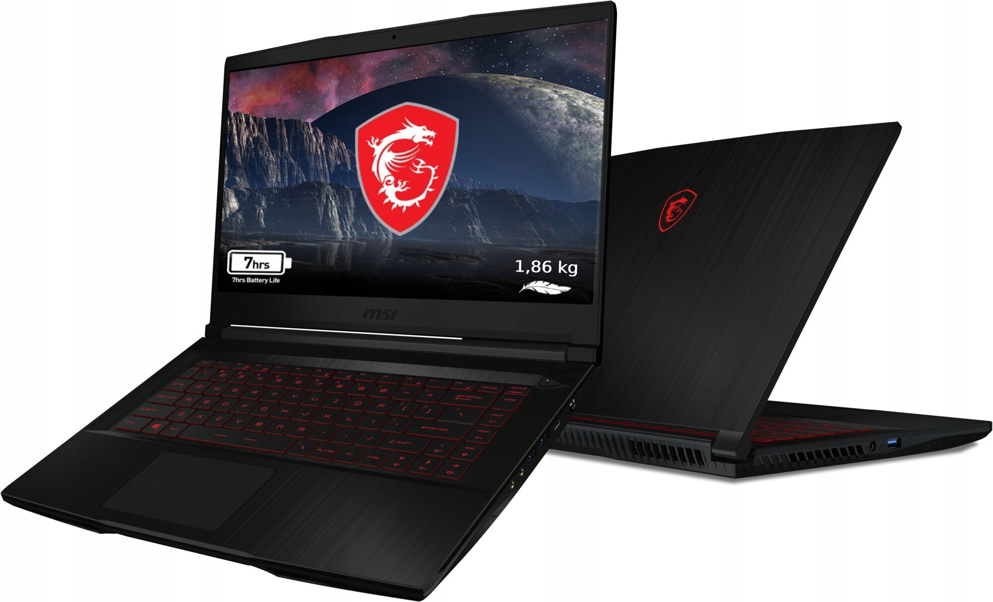 Msi GF63 Thin 15,6"/i5-10300H/8GB/512 Gb SSD/GTX1650/W10