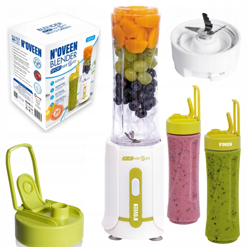 Blender Noveen SB210 300W 0,6L Kruszenie Mielenie Mieszanie Miksowanie