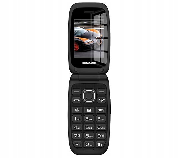 Telefon komórkowy z klapką Maxcom MM 828 4G 2,4'' Sos DualSIM Niebieski