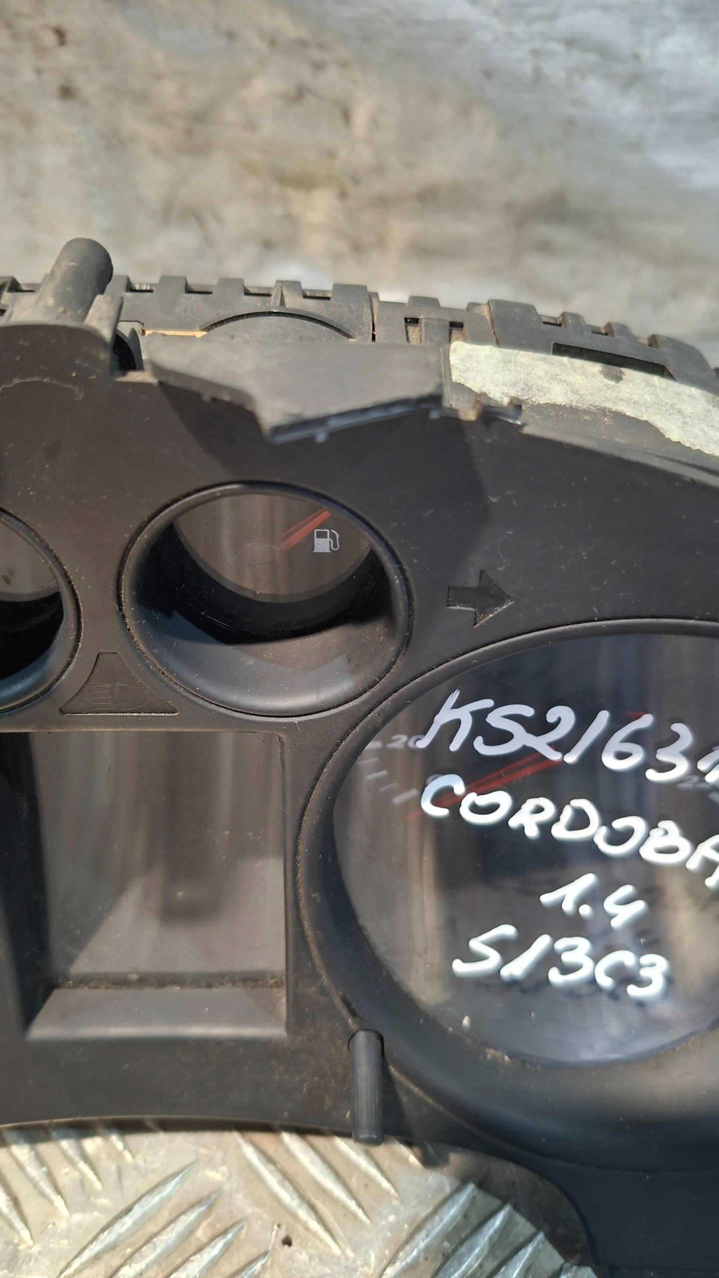 dials dials SEAT CORDOBA II 1.4