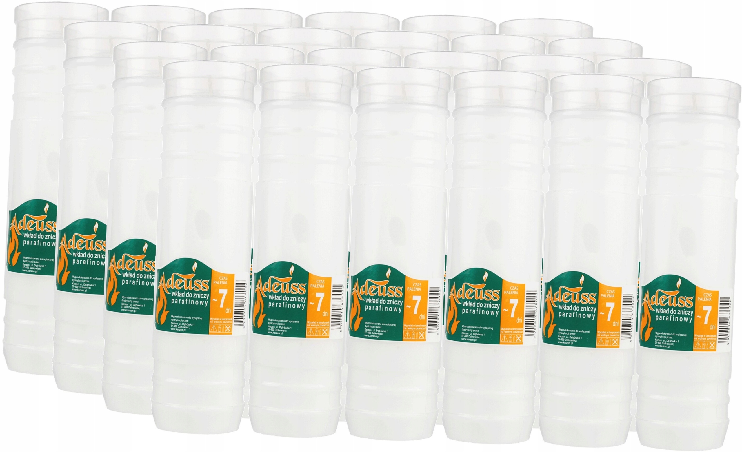 do hřbitovních svíček náplně do svíček Kerzen Adeuss 7 dní, univerzální, velikost 24ks