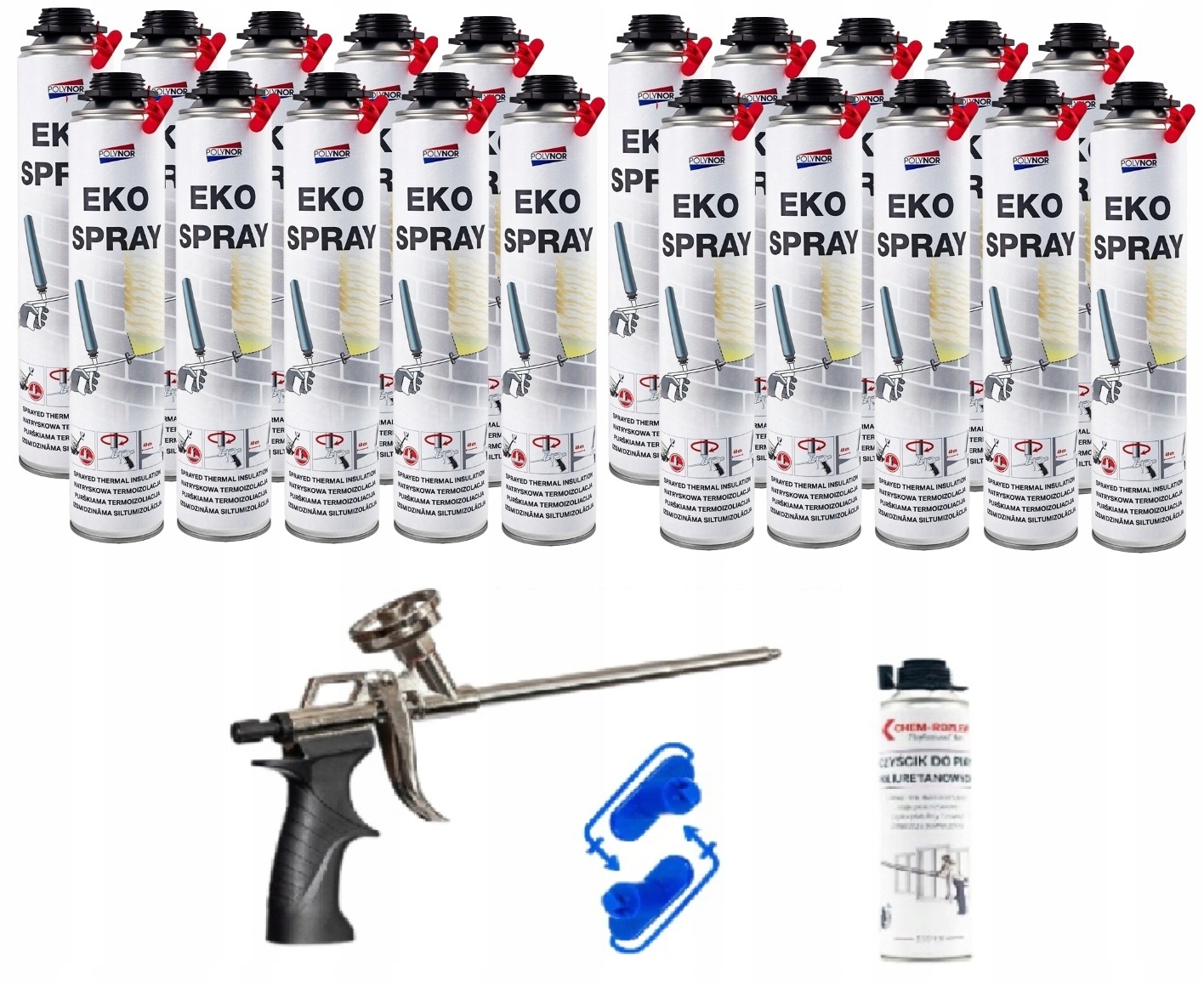 Polynor Eko izolácia striekacia pena pur Zateplenie Podkrovia Garáže