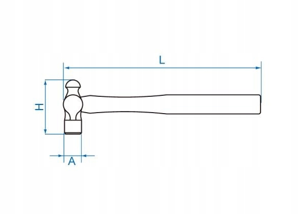 King Tony MŁOTEK TYP AMERYKAŃSKI 485g 353mm King Tony Marka King Tony